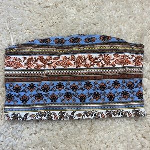 Forever21 Crop Top Hippie size S